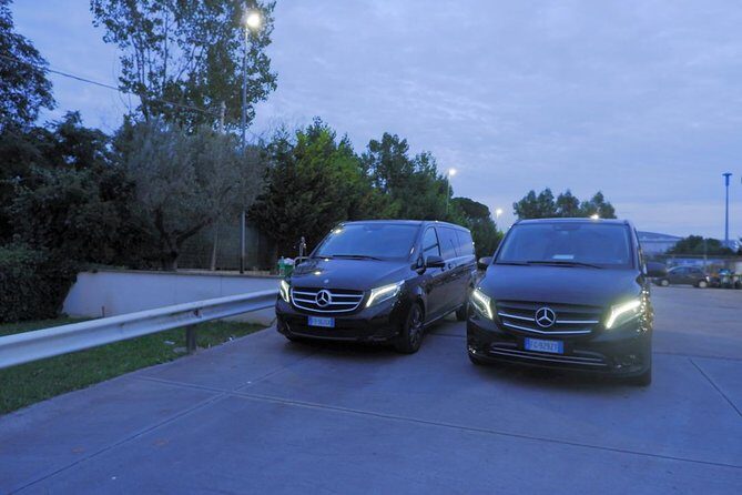 Transfer Rome - Fiumicino only Mercedes 2025 Sprinter XXL, V, S - Key Points