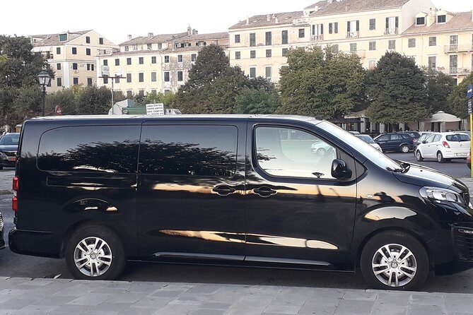 Transfer service from Corfu to Meteora - Key Points