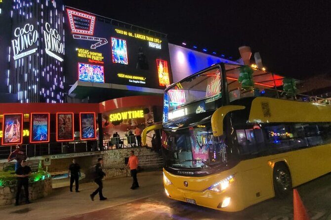 Transfers on Party Bus from Costa Mujeres to Cancun - A Fun, Stylish Way to Travel from Costa Mujeres to Cancun