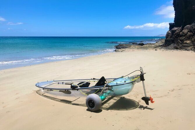 Transparent Electric Kayaks with Guide - Practical Considerations