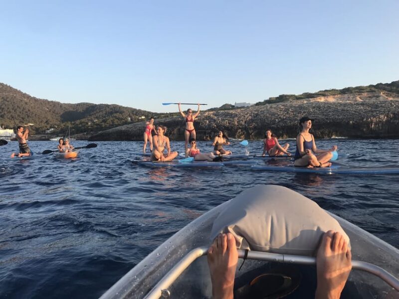 Transparent Kayak or SUP Guided Tour in Pou des LLeo - Location and Setting