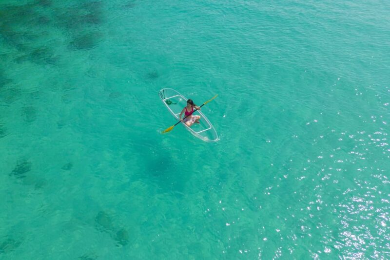 Transparent kayak sunset tour - The Sum Up