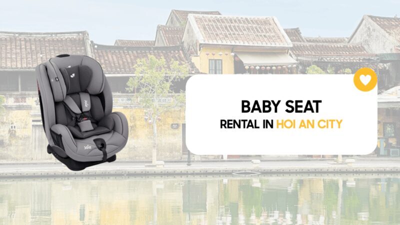 Travel Accessories: Baby Seat, Umbrella, Wheelchair in HoiAn - Key Points
