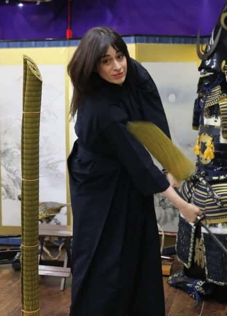 Trial slashing in Bushido with Samurai Sword real sharpnes - Key Points