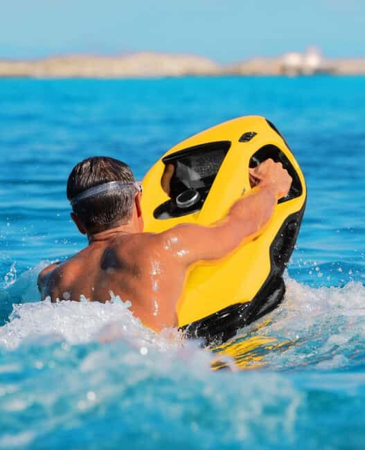 Trogir & Blue Lagoon Tour + Underwater Museum & Jet Scooter - Return to Split: Scenic Coastline and Reflection