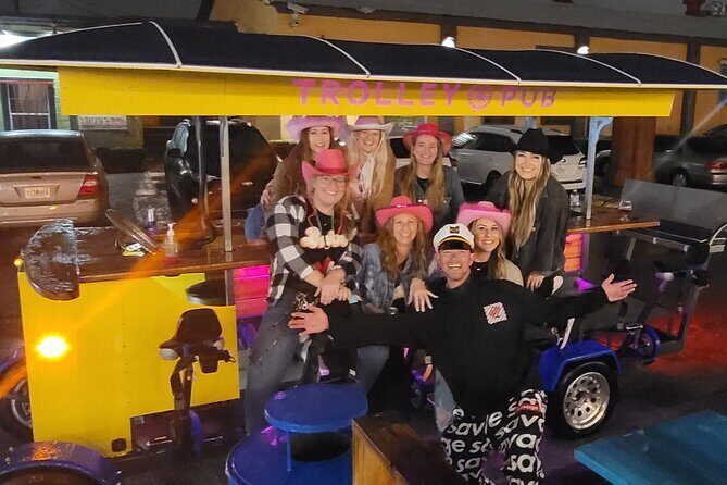 Trolley Pub Party Bike through St. Pete with Bar+Mural Stops - Key Points