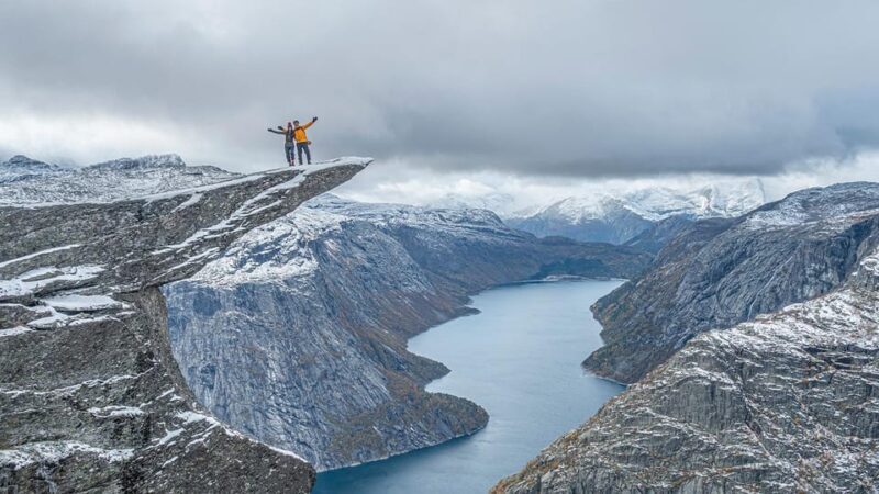 Trolltunga Autumn Hike Go Viking - Exploring the Wild Autumn in Vestland: A Detailed Review