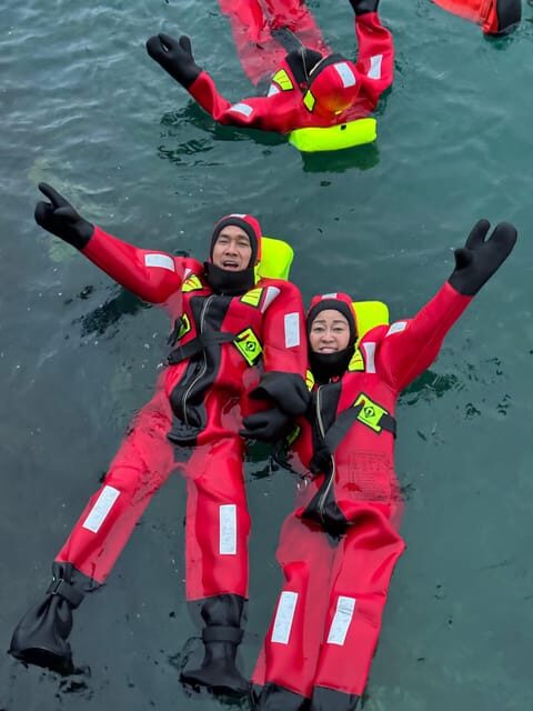 Tromsø: Arctic Fjord Floating in Survival Suit - The Experience in Detail