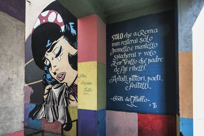 Trullo Photo Tour: popular art and poetry on the walls of a neighborhood - Exploring Rome’s Artistic Hidden Gem: The Trullo Photo Tour