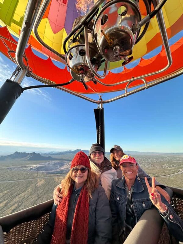 Tucson: Hot Air Balloon Ride with Champagne Toast - FAQs