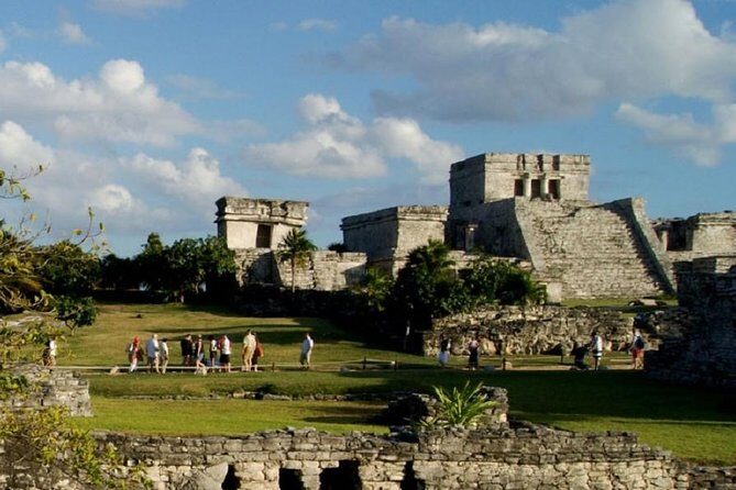 Tulum and Cenote Experience - The Tulum Archaeological Site: A Cliffside Marvel