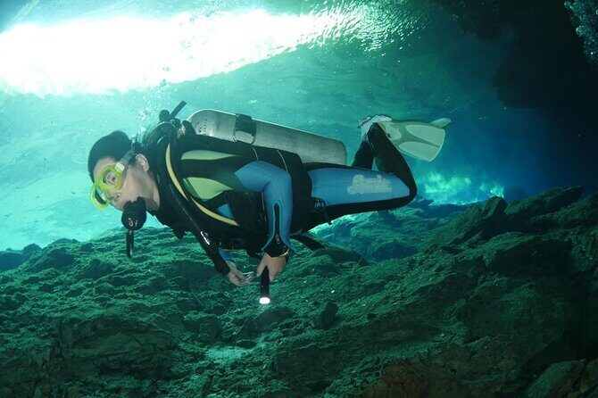 Tulum Area Experiences Guided 2 Tank Scuba Dive Casa Cenote & Barrier Reef-Lunch - Exploring the Tulum Diving Experience in Depth