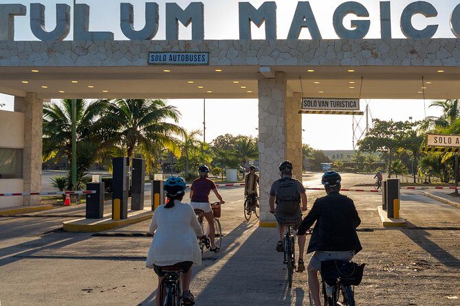 Tulum Bike Tour Tulum Maya Ruins Cenote Swimming Pueblo History Art Tacos Lunch - FAQ