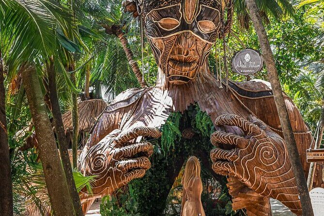 Tulum , Cenote tortuga , Nature statue and Playa del carmen - Exploring the Best of Cancun: Tulum, Cenotes, Nature Sculpture & Playa del Carmen