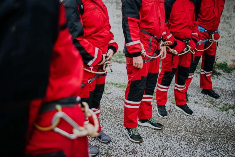 TUNNEL ABSEILING PLUS tour the underground - Exploring the Underground Fortress