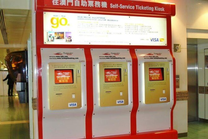 TurboJet Ferry E-Ticket from Hong Kong to Macau - Key Points