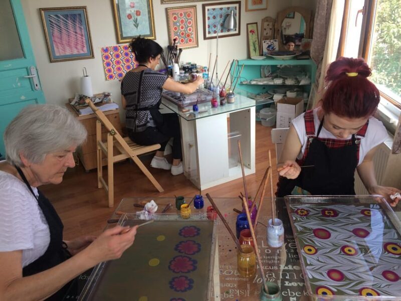 Turkish Marbling Paper Ebru Art Workshop - The Price and the Value