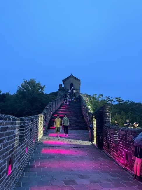 Twilight Glow at Mutianyu Great Wall Evening Bus Tour+Ticket - Key Points