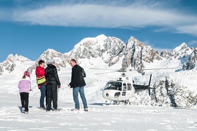 Twin Glacier Franz and Fox, snow landing (allow 30 mins - departing Franz Josef) - The Experience in Detail