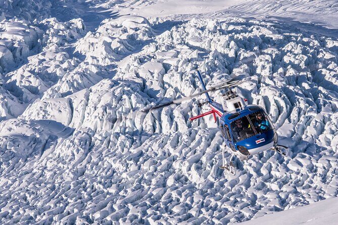 Twin Glacier Helicopter Flight departing Fox Glacier - The Snow Landing: A Glacier Experience Like No Other