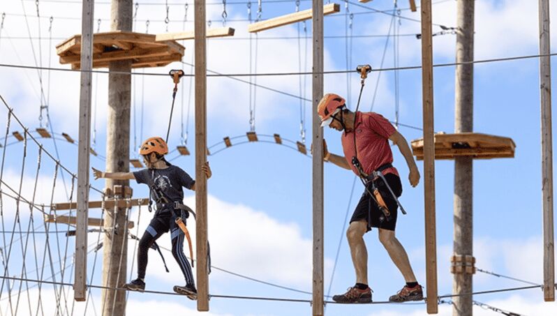 Tyroparc: La Cité des Bois Obstacle Course in Laurentians - The Experience in Detail