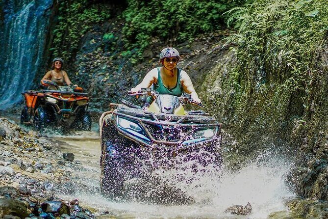 Ubud ATV Alasan Adventure Waterfall Gorilla Cave & Cretya Pool - Key Points