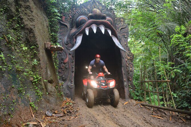 Ubud ATV Quad Bike through river, Jungle, waterfall & rice fields - Exploring the Scenic Stops