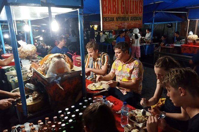 Ubud Night Traditional Market Food Tour - Key Points