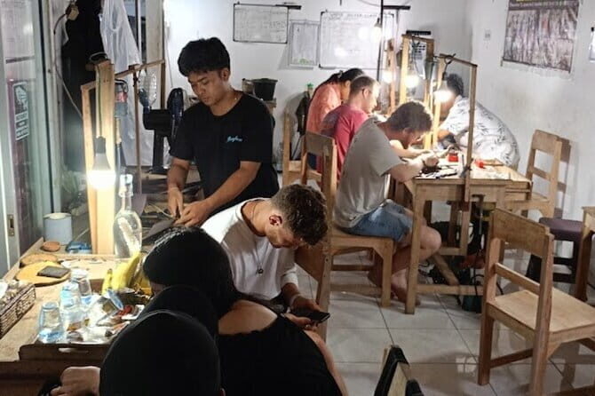 Ubud Silver Class Making Your Own Silver with 7gr of Silver - The Itinerary: What to Expect