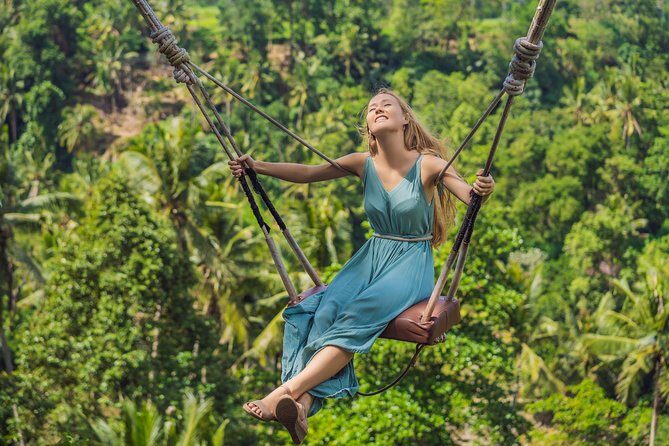 Ubud White Water Rafting, Rice Terrace and Jungle Swing - Key Points
