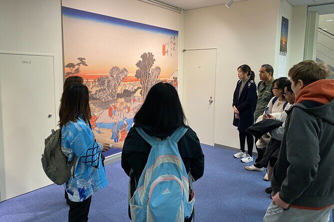 Ukiyo-e Viewing and Kiriko Glass Making Edo Culture Tour - Key Points