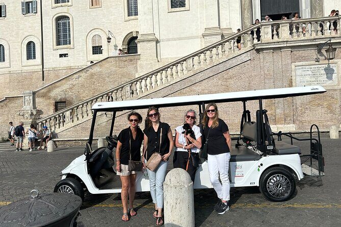 Ultimate Rome Highlights by Golf Cart Private Guided Tour - Frequently Asked Questions