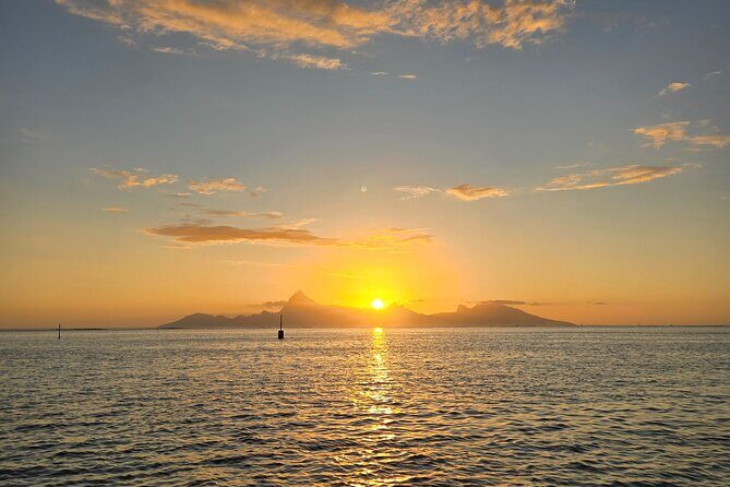 Unforgettable sunset against Moorea - Final Thoughts