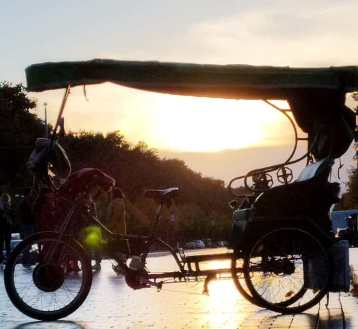 Unic Berlin (Multi) Rickshaw Private by Night Taylor Made - Frequently Asked Questions