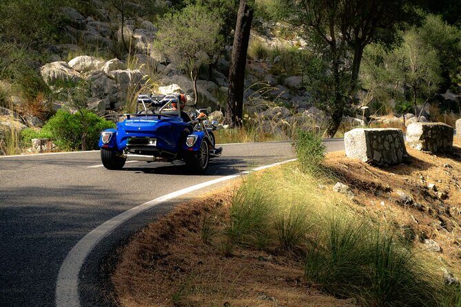 Unique V8 Trike Tour to the Tramuntana Mountains min2 max.4 Pers - FAQs