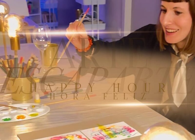 Unlimited Wine & Creative Happy Hour at Contigo Soy - The Itinerary Breakdown: More Than Just Painting