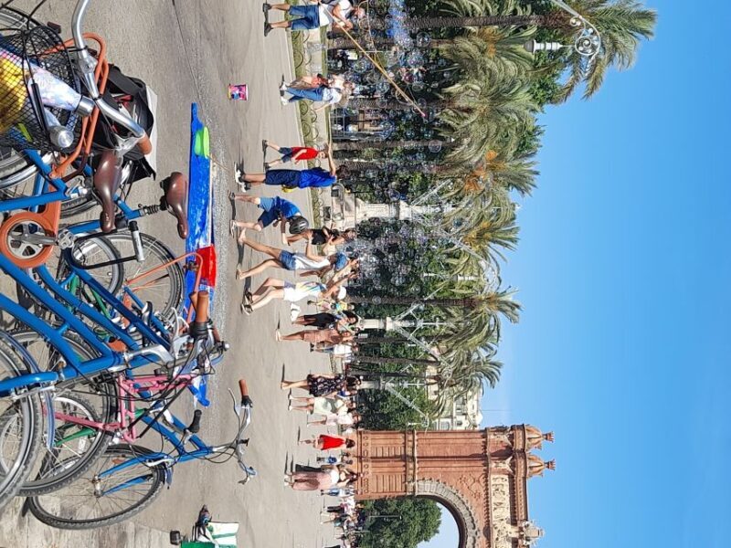 Unusual Barcelona Bike Tour in French - Key Points