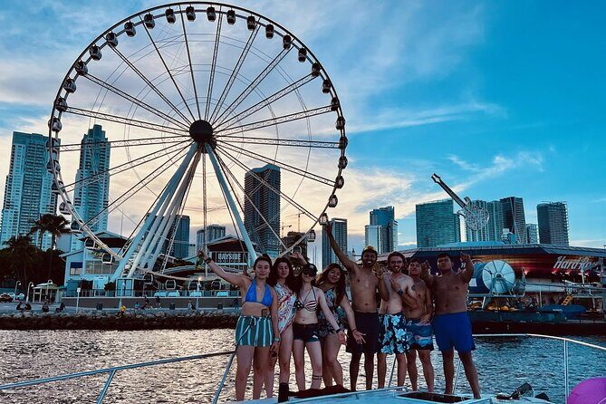 Up to 34Pax Bachelorette party boat & Yacht Rent Miami - Key Points