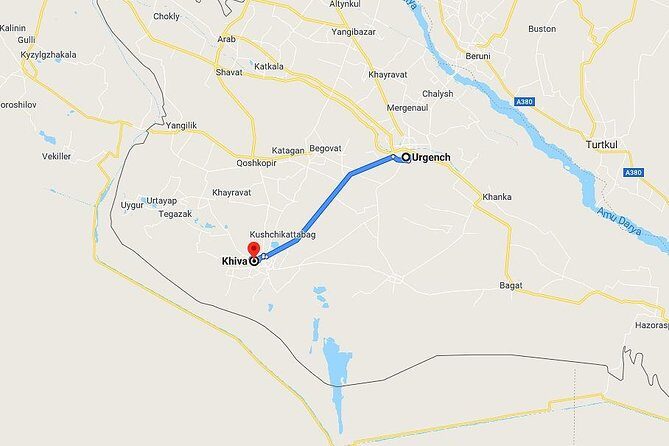 Urgench Airport / Railway Station - Khiva Transfer - Key Points