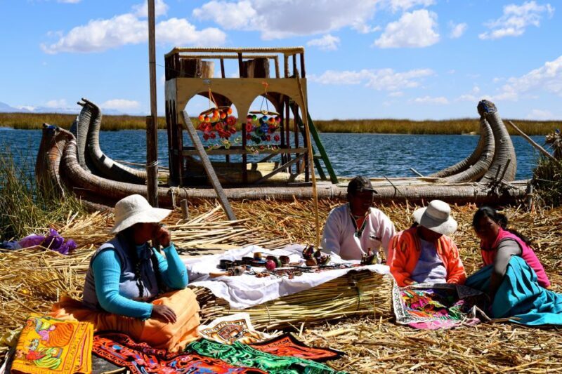 Uros Kayaking & Taquile Island Day Tour - Visiting the Uros Floating Islands