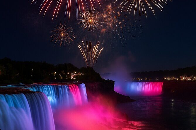 USA Side Rainbow Illumination and Fireworks Walking Tour - A Nighttime Adventure at Niagara Falls: The Rainbow Illumination and Fireworks Walking Tour