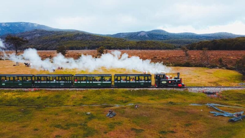 Ushuaia: National Park, Train and Navigation. Airport transfer included - Key Points