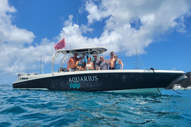 USVI Private Boat Charters - New, Fast Powerboats for Half and Full Day - Key Points
