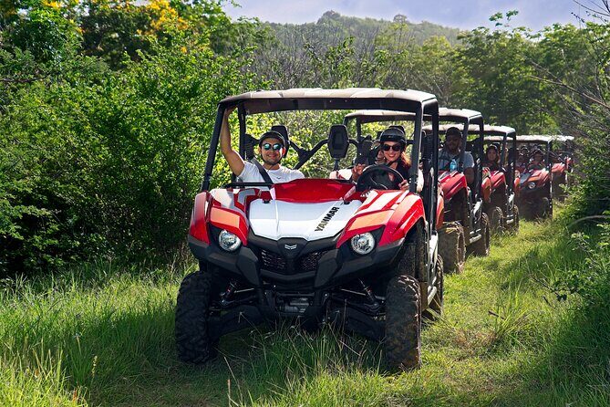 UTV adventure in Naguabo Puerto Rico 50 minutes trip 80 acres - Key Points
