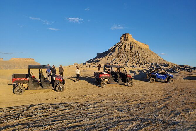 UTV Bentonite Hills, Temples, Moonscape, Factory Butte tour - Key Points