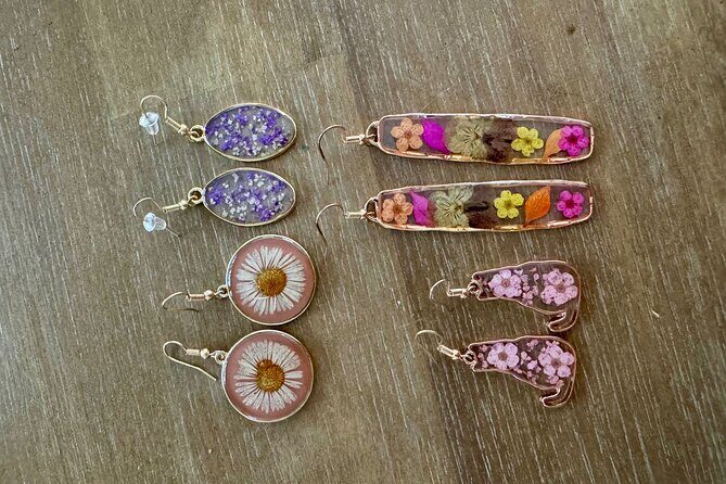 UV Resin Jewelry Set Workshop - Key Points