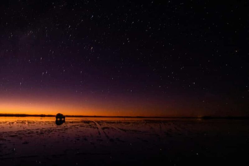 Uyuni Salt Flats + Sunset and Night of Stars | Private | - Starting Point: Uyuni Hotel Pickup at 5:00 p.m.