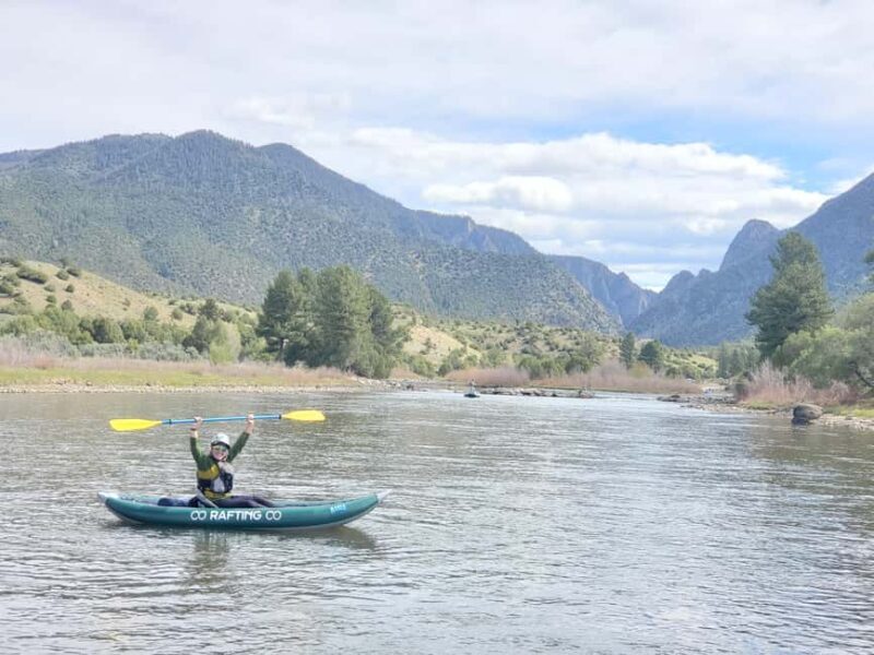 Vail CO: Kayak the Gorgeous Colorado River - guided 1/2 day - The Sum Up