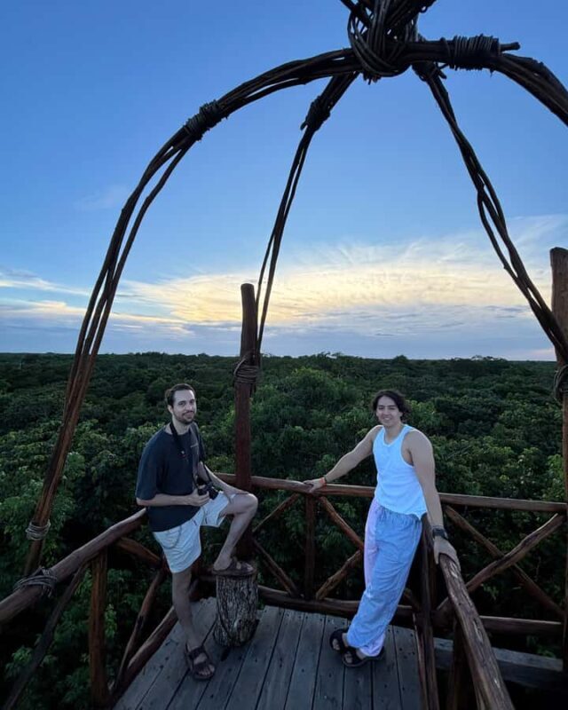 Valladolid: Sunset jungle viewpoint and cenote swim - Valladolid: Sunset Jungle Viewpoint and Cenote Swim