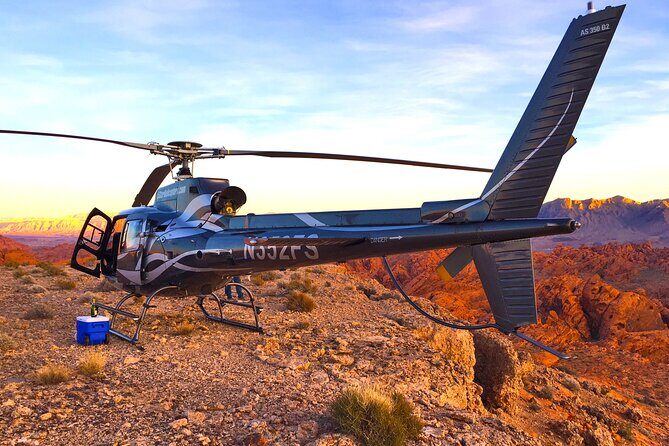Valley of Fire Helicopter Tour and Landing with Champagne Toast - Authentic Traveler Feedback